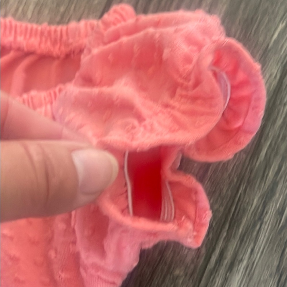 Pink Ruffled Blouse - Picture 3 of 6